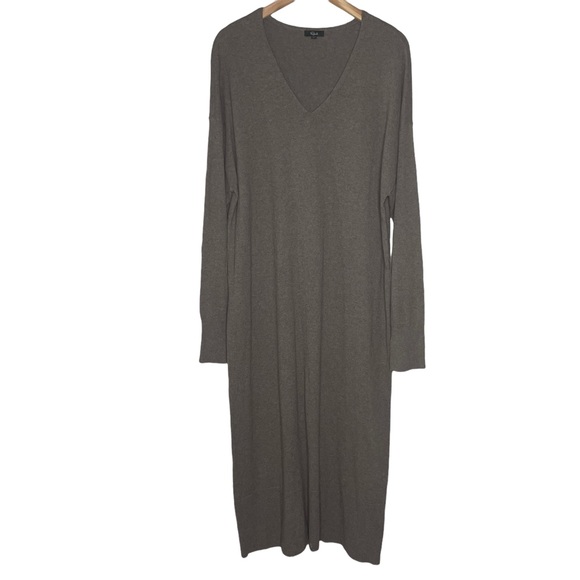 Rails Dresses | Rails Margot Cotton \u0026 Cashmere Sweater Dress in Latte | Color: Brown/Tan | Size: XL | Opencloset_'s Closet